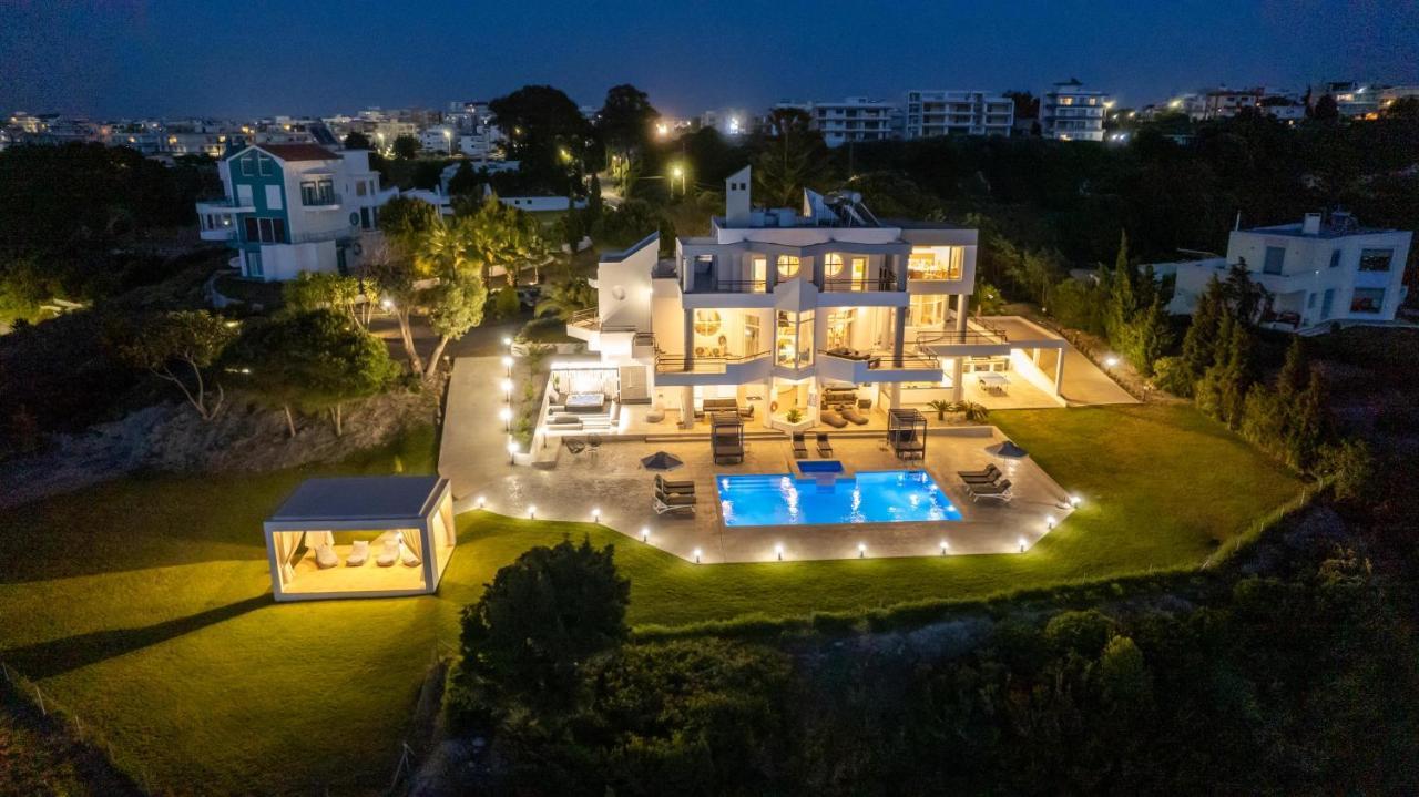 Monte Smith Luxury Villa Rhodes City Eksteriør bilde