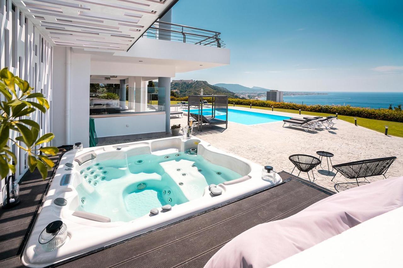 Monte Smith Luxury Villa Rhodes City Eksteriør bilde